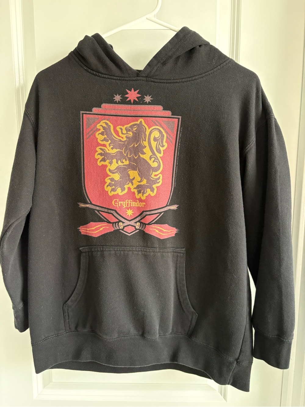Harry Potter Gryffindor Hoodie Youth XL Black Hooded Sweatshirt